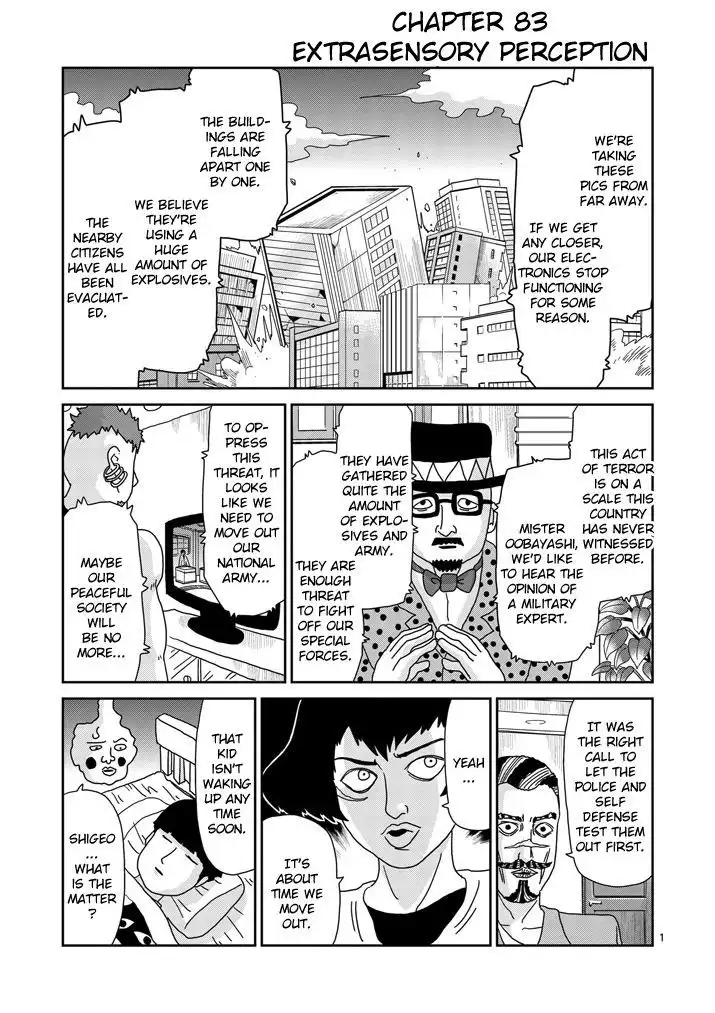 Mob Psycho 100 Chapter 83.1 1